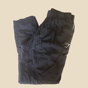 GymShark Black Nylon Pants.